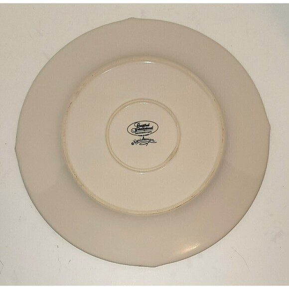 Certified International Embassy Ivory 14”Round Serving Plate Karidesign - Picture 4 of 5